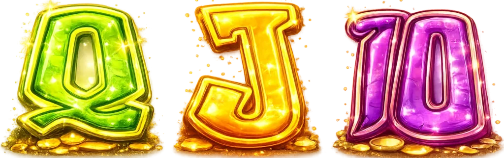 Q, J, 10