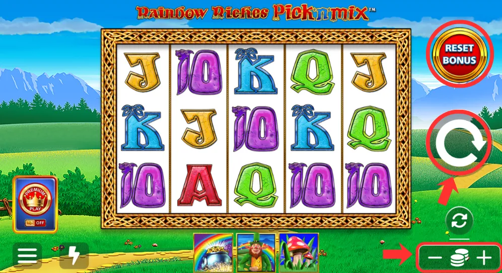 Set stake and Spin
